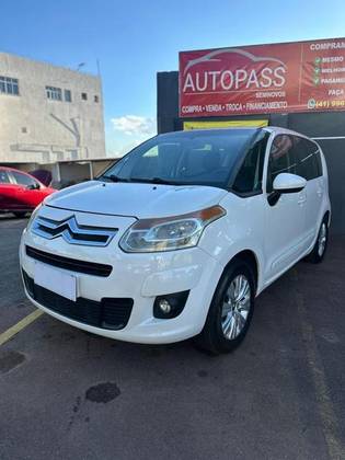 CITROËN C3 PICASSO 1.6 FLEX EXCLUSIVE MANUAL CITROËN C3 PICASSO 1.6 FLEX EXCLUSIVE MANUAL